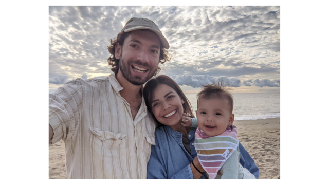 Peter Richman, Estefania E. Marchan and their daughter Rafaela